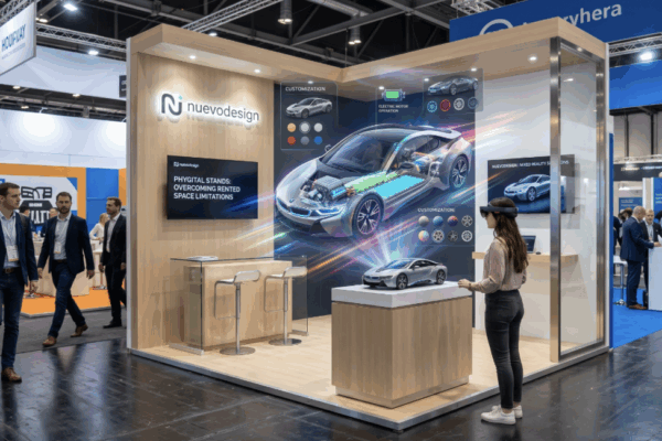 Phygital Stands: Overcoming Rented Space Limitations with Mixed Reality