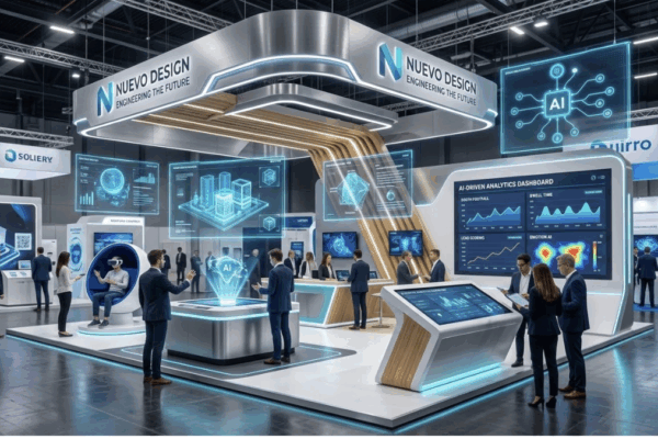 How Artificial Intelligence in Exhibition Stand Design and Analytics is Changing Trade Shows